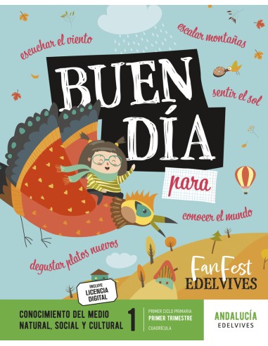 CONOCIMIENTO DEL MEDIO 1ºPRIMARIA CUADRICULA TRIMESTRAL FANFEST ANDALUCIA 2023